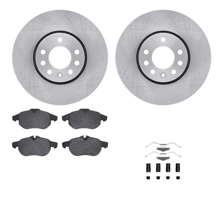 Dynamic Friction Co 6512-65087, Rotors with 5000 Advanced Brake Pads includes Hardware 6512-65087